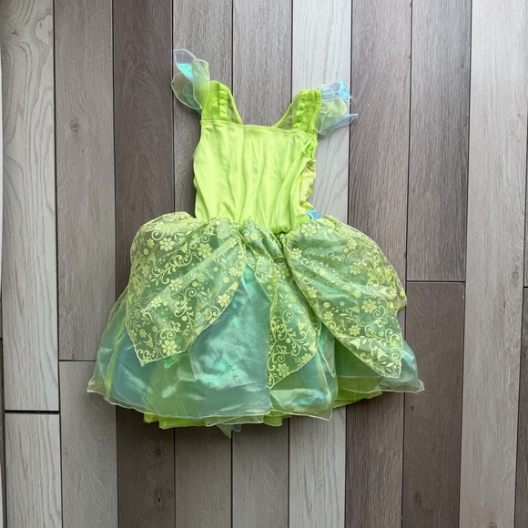 Disney Store Princess Tinker Bell Costume Dress Girl - Picture 4 of 4
